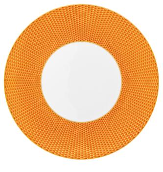 American dinner plate orange - Raynaud